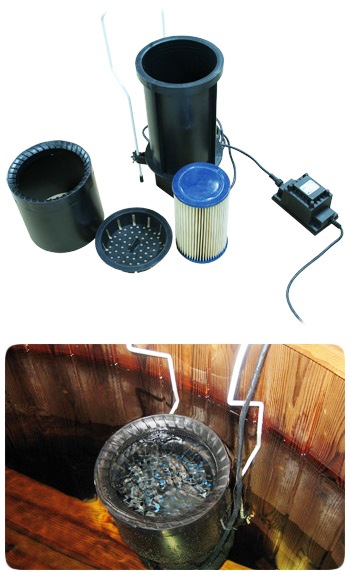 filtrace, bazénový filtr, bazénová filtrace, koupací sud, čistá voda