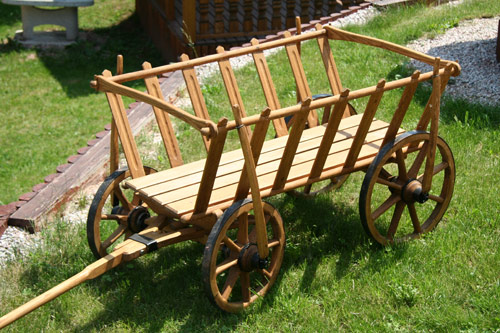 dřevěné zahradní doplňky