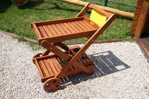 dřevěné zahradní doplňky