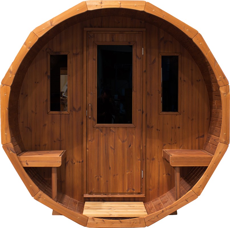 sudová sauna, zahradní sauna, sud, thermowood, sauna v sudu, venkovní sauna